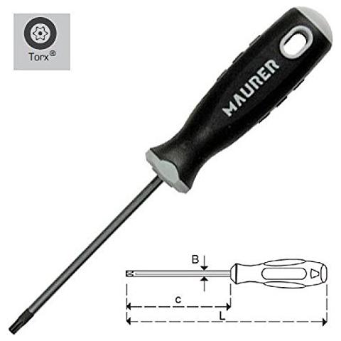 Cacciavite Torx Tx 8x80 mm Maurer Plus - Foto 2