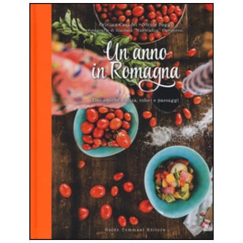 Cristina Casadei - Un anno in Romagna. Due amiche, cucina, colori e paesaggi. Ediz. illustrata - Foto 1