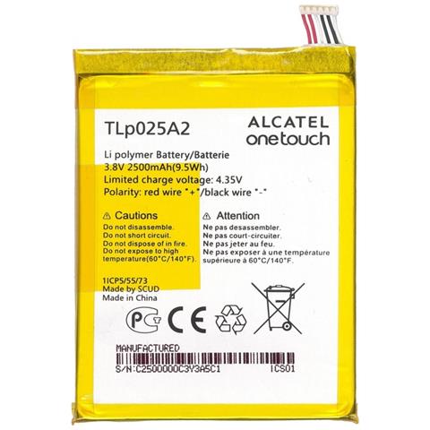 Batteria Litio Integrata Originale Tlp025a2 Bulk Per Ot-scribe Easy - Ot-scribe Hd - Foto 2