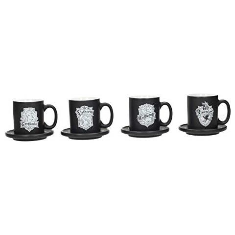 Hp Emblems Espresso Ceramic Mug Set (4) Tazza - Foto 1