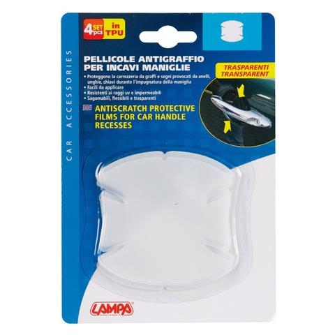 20805 Pellicole Antigraffio Per Incavi Maniglie Set 4 Pz 8x8 Cm - Foto 6