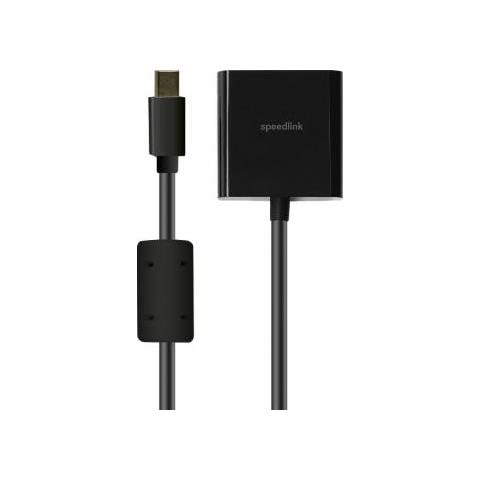 SL-170011-BK cavo di interfaccia e adattatore Mini DisplayPort VGA Nero - Foto 1