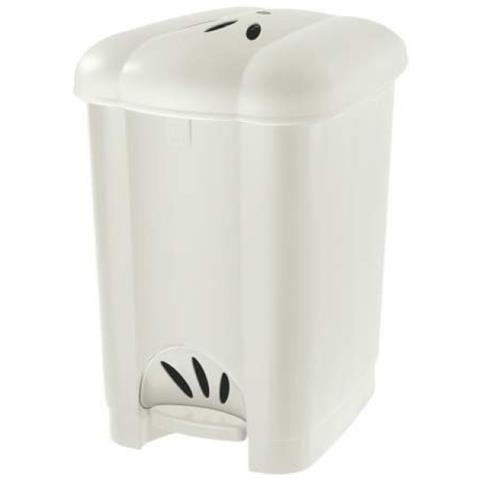 Pattumiera Carolina 30lt Bian 9100991159 - Foto 1