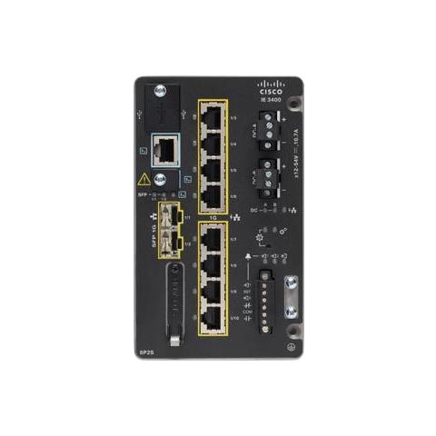 Catalyst Ie3400 With 8 Ge Poe / Poe+ And 2 Ge Sfp Modular Na - Foto 1