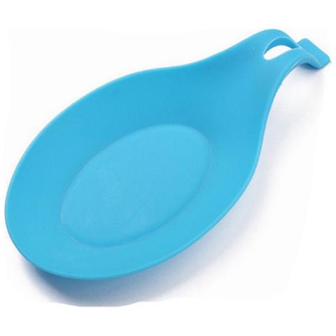 HTN Poggia Cucchiaio Da Cucina In Silicone Flessibile A Forma Di Mandorla Supporto Per Mestolo In Silicone Per Utensili Da Cucina HTN Poggia Cucchiaio Da Cucina In Silicone Flessibile A Forma Di Mandorla Supporto Per Mestolo In Silicone Per Utensili Da Cucina