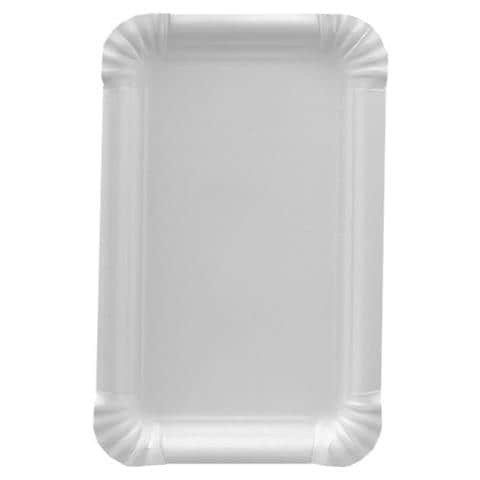 11057 Rettangolare Carta Bianco 250pezzo (i) Piatto Piano - Foto 1