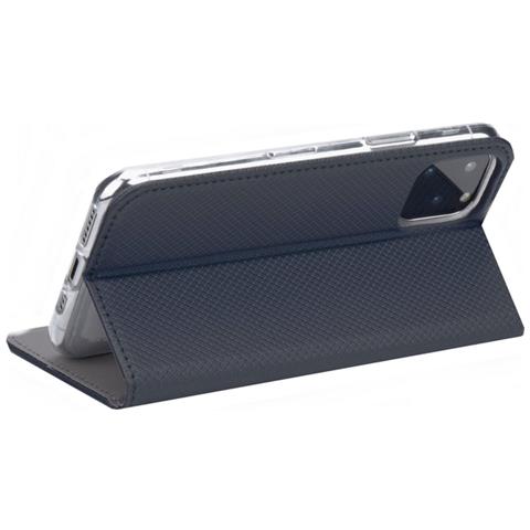 Smart Book Custodia Poket Silicone Flip Cover Case Per Motorola Moto G9 Power Black - Foto 5