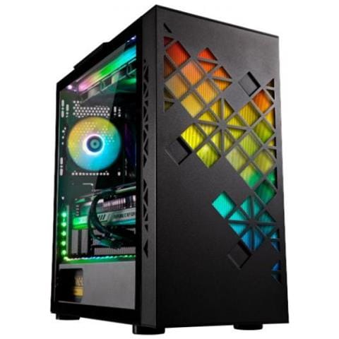 Case Tracery A-RGB Midi Tower ATX esteso (E-ATX) 1 Porta USB 3.1 Colore Nero (Finestrato) - Foto 1
