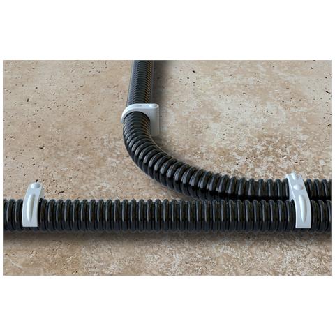 58155 fermacavo Bianco 100 pz - Foto 2