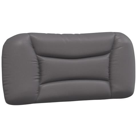 Cuscino Testiera Grigio 90 cm in Similpelle - Foto 1