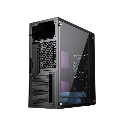 Fornax M100B Midi Tower Nero - Foto 2