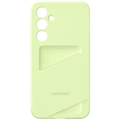 Cover Per Samsung A35 5g Portacarte Silicone Originale, Verde Lime - Foto 1