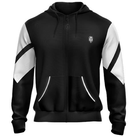World Of Tanks - Felpa Con Cappuccio Con Zip (nero | S) - Foto 1