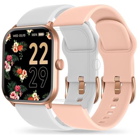 Smartwatch Smart One Con Cinturini, Rosa - Foto 1