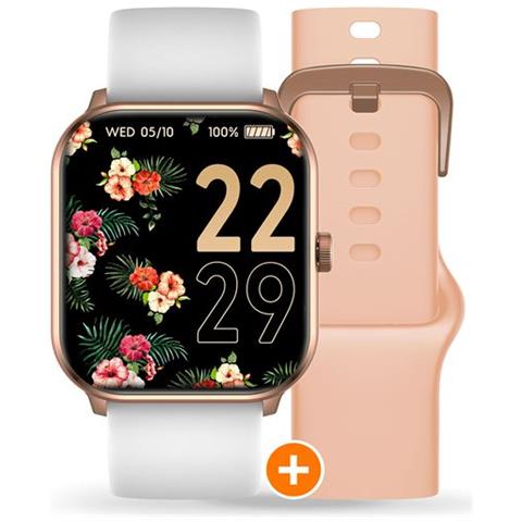 Smartwatch Smart One Con Cinturini, Rosa - Foto 4