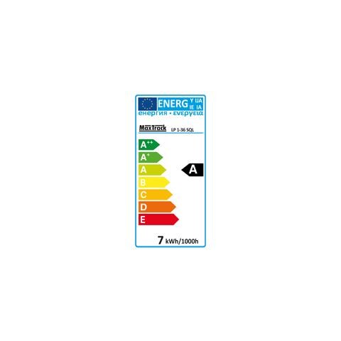 LP 1-36 SQ Lampadina a risparmio energetico Bianco caldo 4000 K 6 W GU5.3 - Foto 2