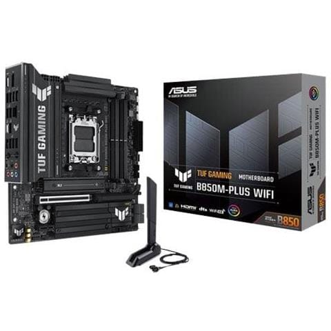 Scheda Madre TUF GAMING B850M-PLUS WIFI Socket AM5 Chipset B850 Micro ATX - Foto 1