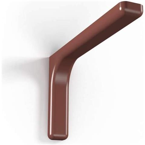 Coppia Reggimensole Leonardo Cm. 18 Marrone Con Viti - Foto 1