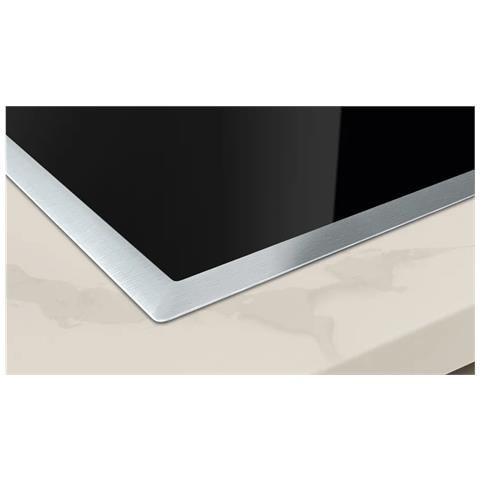 Piano Cottura T16SDF9L0 Elettrico 4 Zone Cottura da 60 cm Vetroceramica Nero /Inox - Foto 5