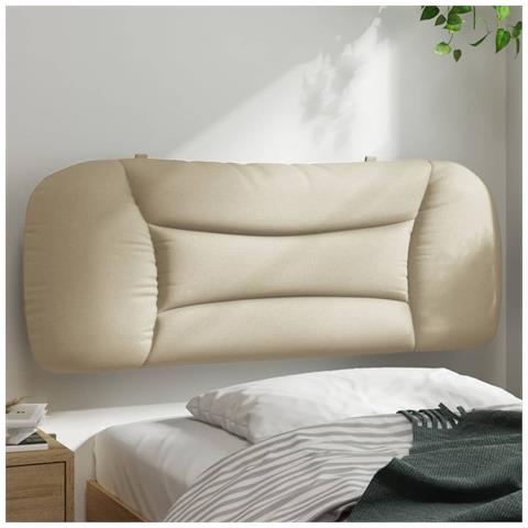 Lusso Casadino - Cuscino Testiera Hvar Crema 100 Cm In Tessuto - Foto 8