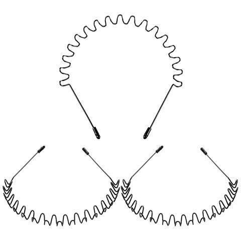 Fascia Per Capelli In Metallo Ondulata - Foto 2