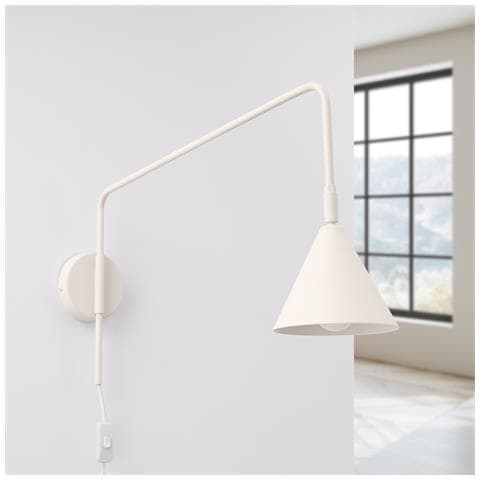 Lampada Da Parete Nox Beige Sl. 1699 - Moderno Lampada Da Parete Beige 30x14x61 Cm - Foto 2
