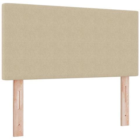 Testiera  Design Semplice Verde Chiaro Grigio 80 cm Tessuto Velluto - Foto 1