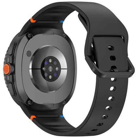 Cinturino In Silicone Per Samsung Galaxy Watch 8 Black - Foto 2