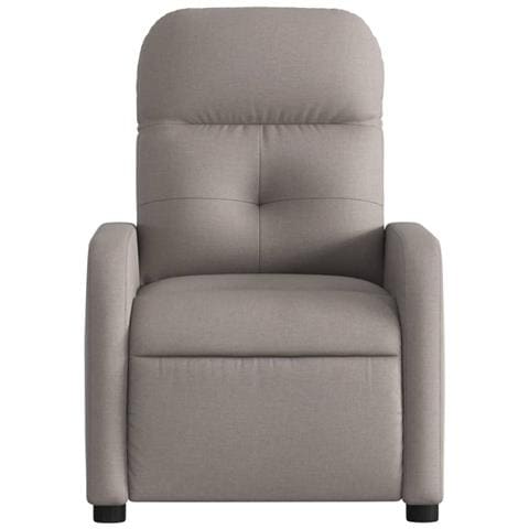 Poltrona Elettrica Reclinabile Tortora in Tessuto - Foto 8