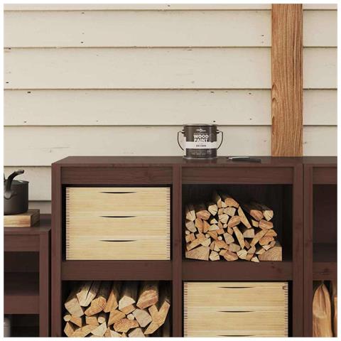 Vernice per legno Marrone 16.5 x 16.5 x 15.9 cm - Foto 2