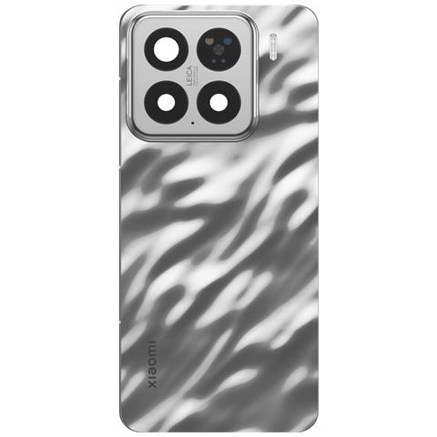 Coperchio Batteria Originale Per Xiaomi 15 Service Pack, Nero / Argento - Foto 1