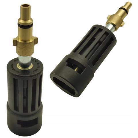 Adattatore Per Idropulitrice Compatibile Con Nilfisk Alto E Accessori Bayonet Kärcher K - Ottone, 160 Bar, 60°c, Alta Durata E Facilità D'uso - Foto 1