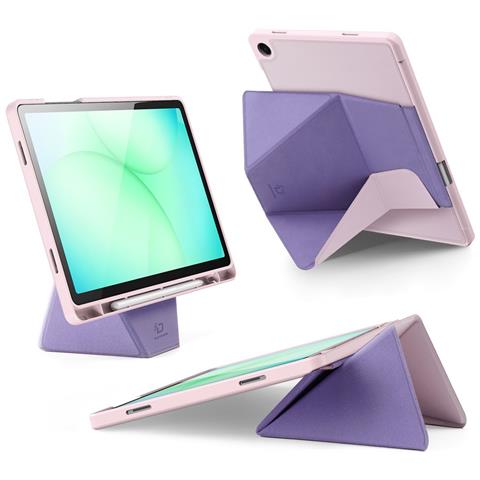 Cover per Galaxy Tab A11+ - Pelle /PU, Rosa - Foto 4