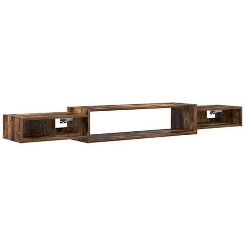 Mobile TV da Parete A parete Rovere Fumo 180 x 28 x 21 cm - Foto 1