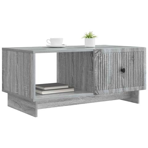 Tavolino da salotto Grigio Sonoma 90 x 50 x 40 cm - Foto 2