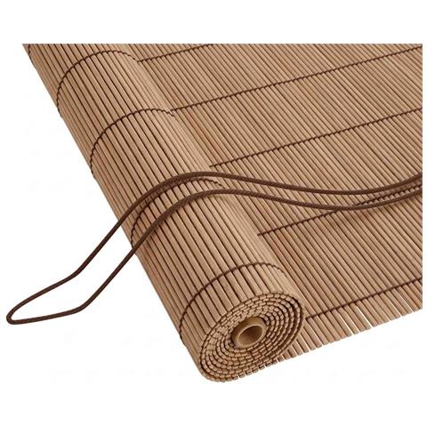 Tenda a rullo Marrone 40 x 220 cm Bambù - Foto 1
