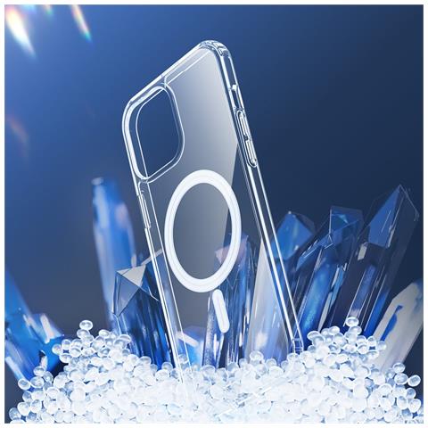 Custodia Magnetica Clinica Per Iphone 14 Plus, Compatibile Con Magsafe Trasparente - Foto 7