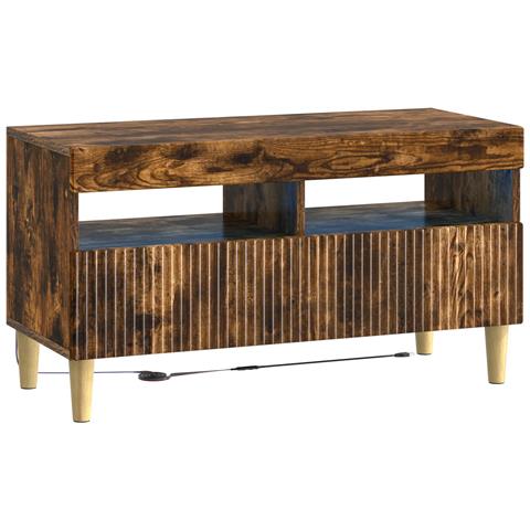 Mobile TV LED Rovere Fumo Legno ingegnerizzato - Foto 1