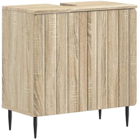 Armadio per Lavabo da Bagno ZWOLLE Rovere Sonoma - Foto 1
