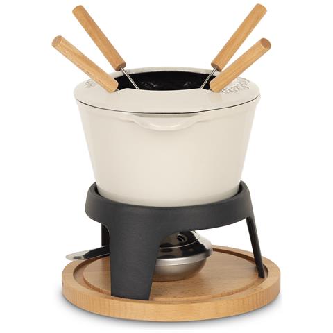 Set Fonduta In Ghisa Per 4 Persone Mont Joly, Per Formaggio E Cioccolato - Foto 6
