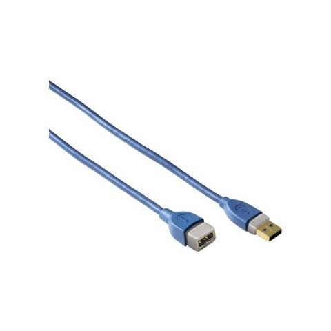USB 3.0 A / A cavo 1,8 m prolunga azzurro 39674 - Foto 2