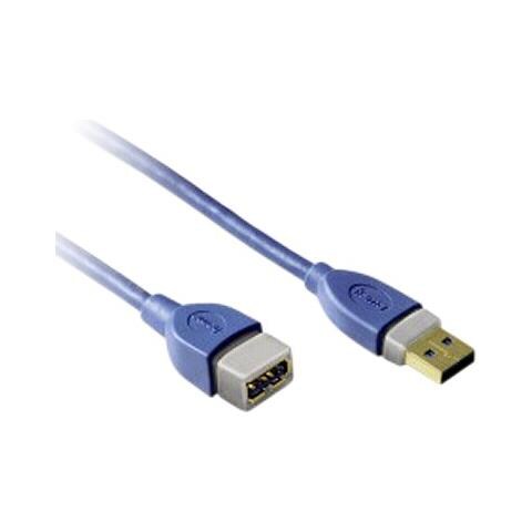 USB 3.0 A / A cavo 1,8 m prolunga azzurro 39674 - Foto 1