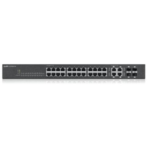 SWITCH ZYXEL GS1920-24-EU0101F 24P Gigabit + 4P Dual Personality, IPv6, VLAN, Rack 19" Gar. a vita - Foto 4