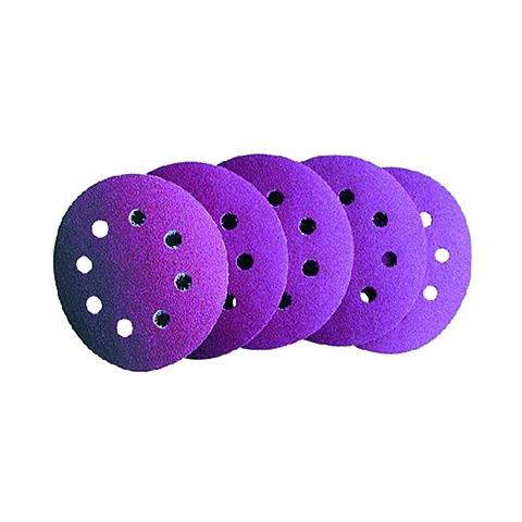Disco Abrasivo Con Velcro Forato - Art. 349.40 - Gr. 120 - Foto 1