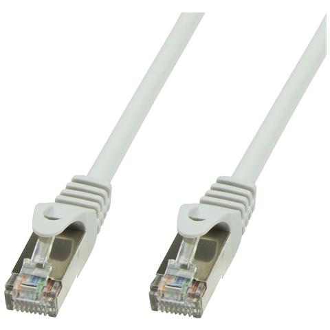 ICOC LS6-050T - Cavo di rete Patch in rame Cat. 6 Grigio SFTP LSZH 5m - Foto 1