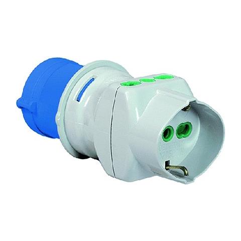 Adattatore Industriale - 16a 2p T - Foto 1