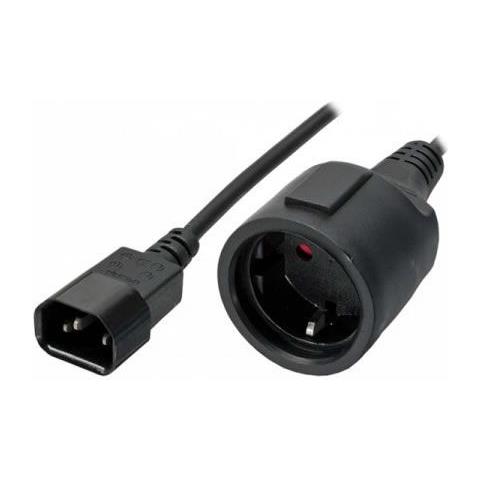 Cavo X Ups Schuko 16a-iec F / m 0,2bk - Foto 1