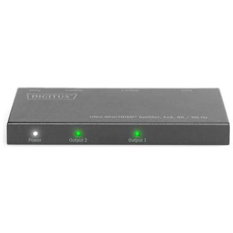 Ultra Slim Hdmi Splitter 1x2 4k 60hz Hdr Hdcp 2.2 18gbps Micro - Foto 3