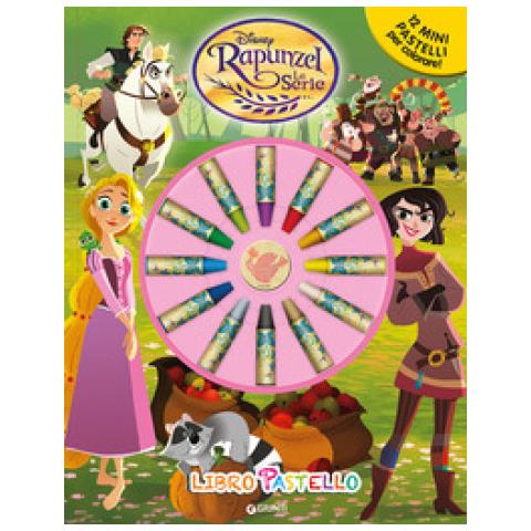 Rapunzel. La Serie. Libro Pastello. Con 12 Pastelli A Cera - Foto 1