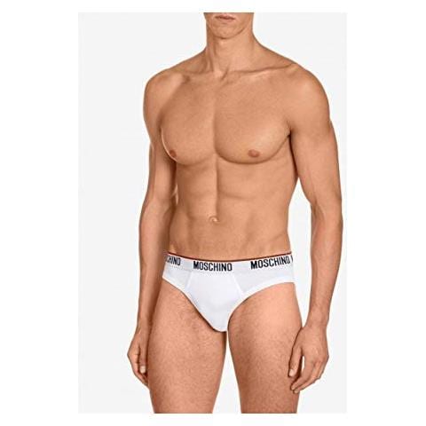 Slip U0mo Underwear Logo Su Elastico Colore Bianco Conf. Da 2 Am17mo14 - Foto 2